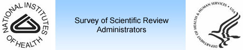 Survey of Scientific Review Administrators Logo